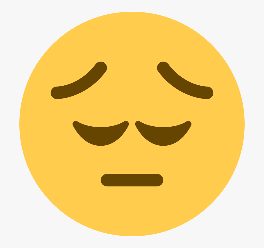 Smirk Emoji Meaning Pensive Emoji Twitter , Free Transparent Clipart
