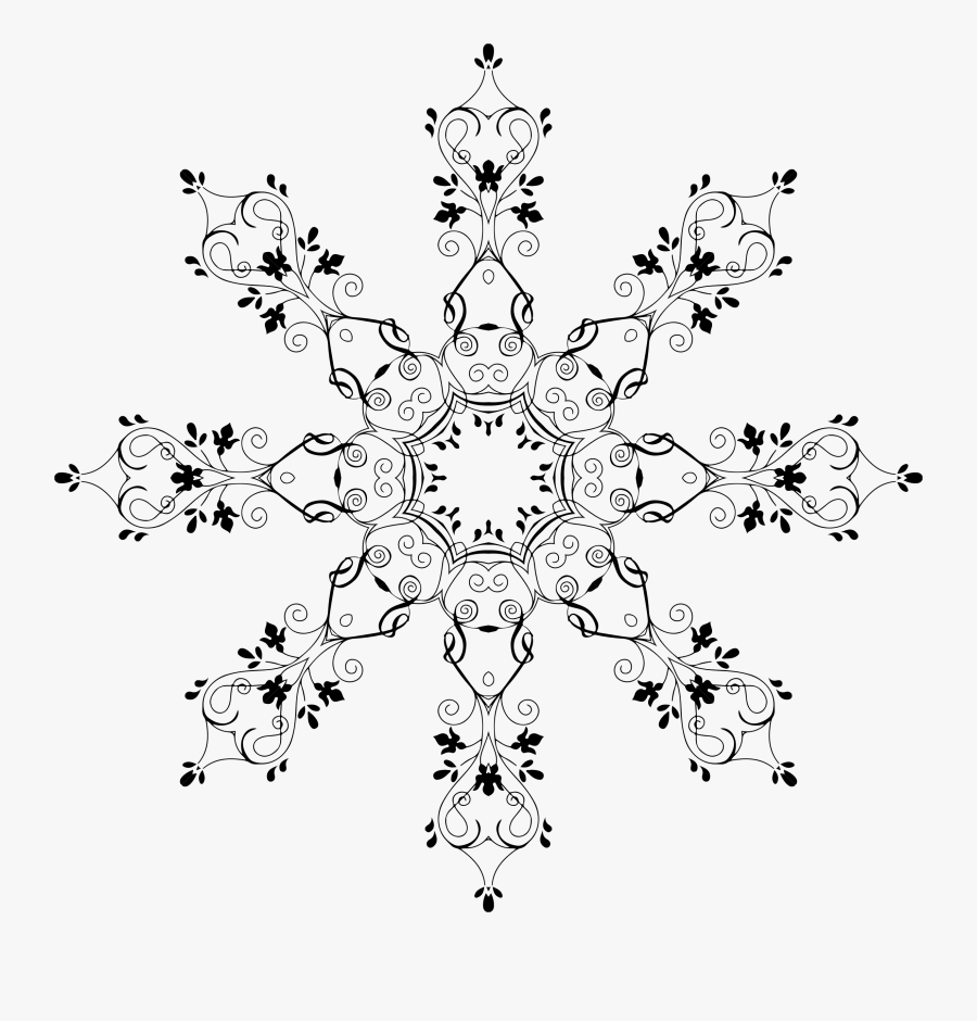 Transparent Office Clipart - Big Snowflakes Png, Transparent Clipart