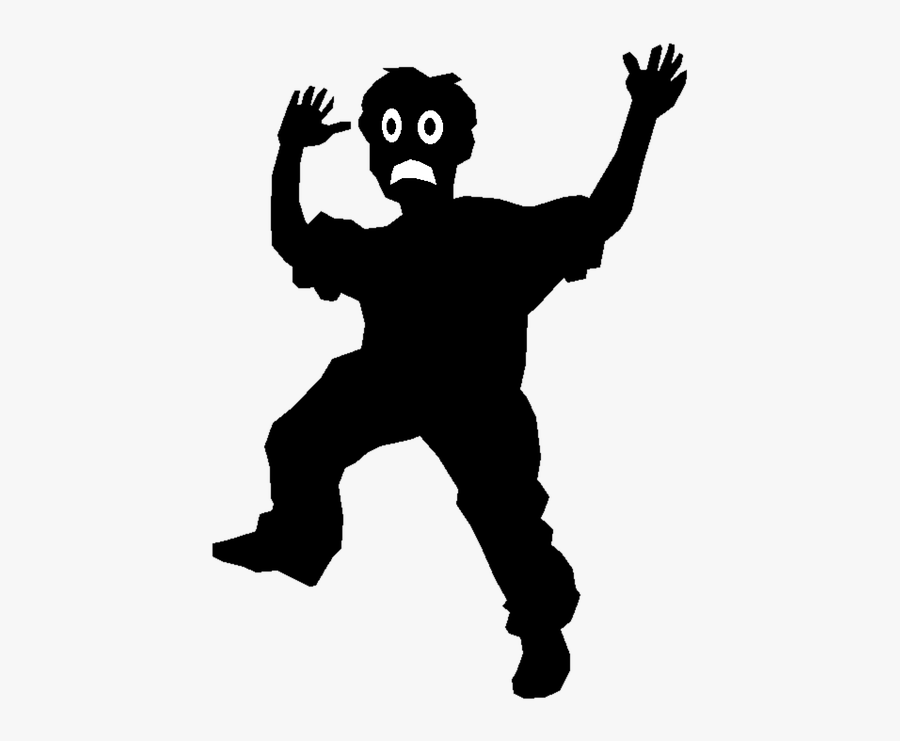 Scared Child Silhouette, Transparent Png - Scared Child Silhouette, Transparent Clipart
