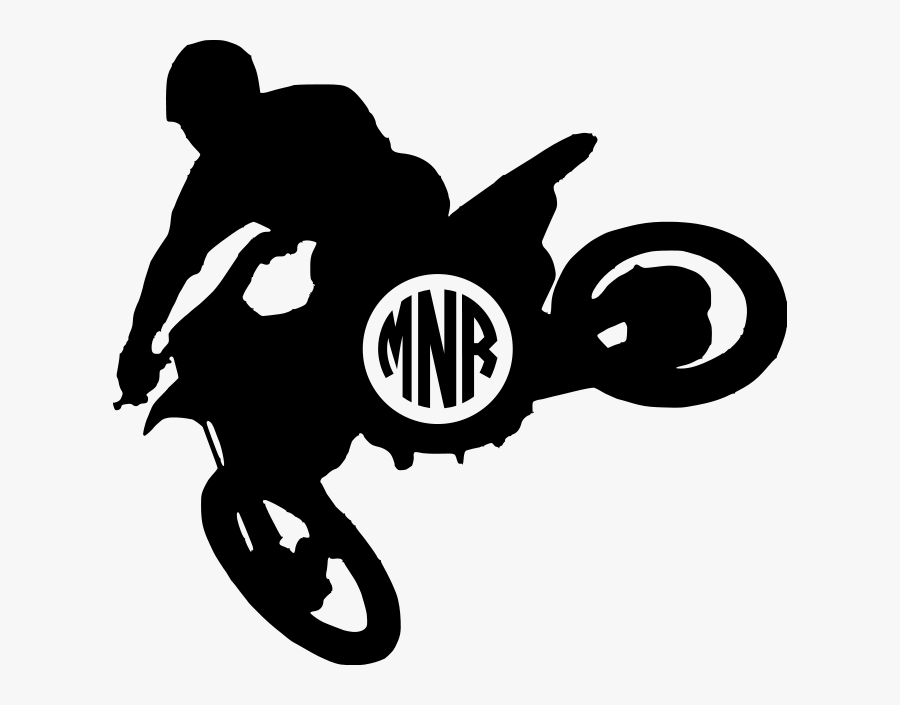 Dirt Bike Monogram Free Transparent Clipart Clipartkey