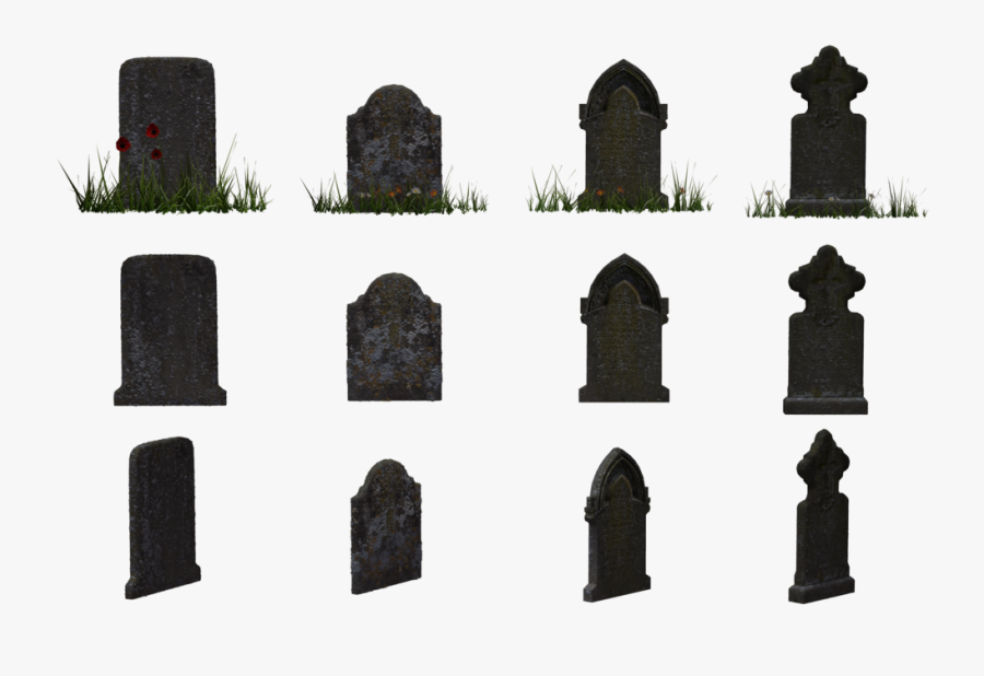 Gravestones Png 3 » Png Image - Tombstone Headstone Clipart 3d, Transparent Clipart