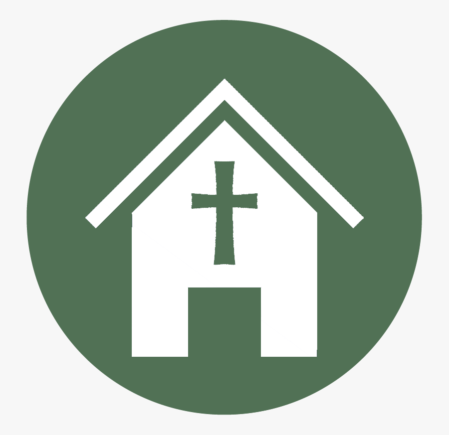 Church - Blue Home Icon Png, Transparent Clipart