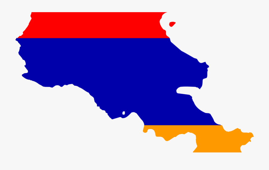 Soviet Armenia Flag And Map, Transparent Clipart