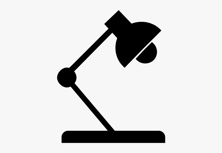 Table Lamp Icon, Transparent Clipart