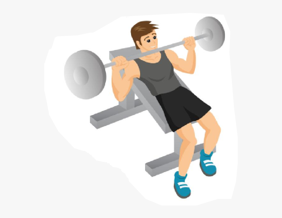 Gym Fitness Full Workout - Illustration, Transparent Clipart