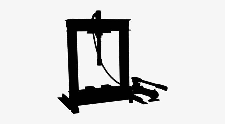 Transparent Hydraulic Bench Press Clipart - Bench, Transparent Clipart