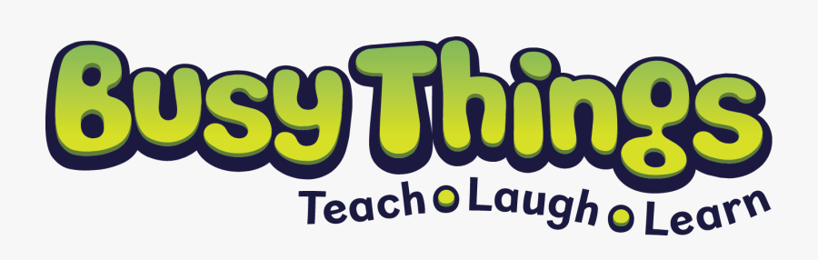 Busy Things Logo, Transparent Clipart