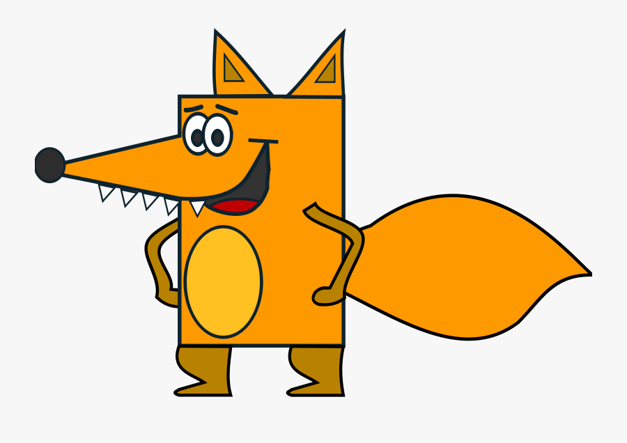 Public Domain Clip Art - Fox Funny Clipart, Transparent Clipart