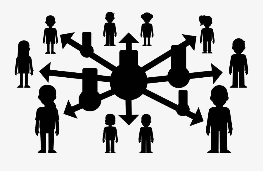 Public Relations Social Group Human Behavior Line - Silhouette, Transparent Clipart