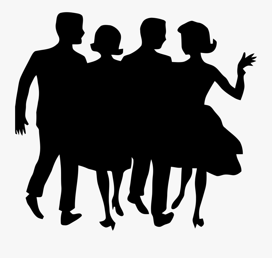 Trend People - Silhouette - Silhouette, Transparent Clipart
