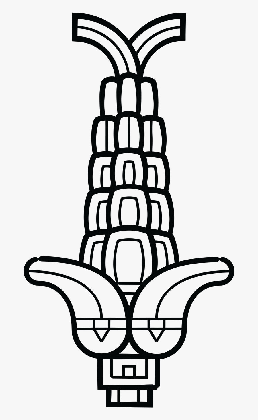 Mayas A Group Of Indigenous People In An Area That - Aztec Corn Painting, Transparent Clipart