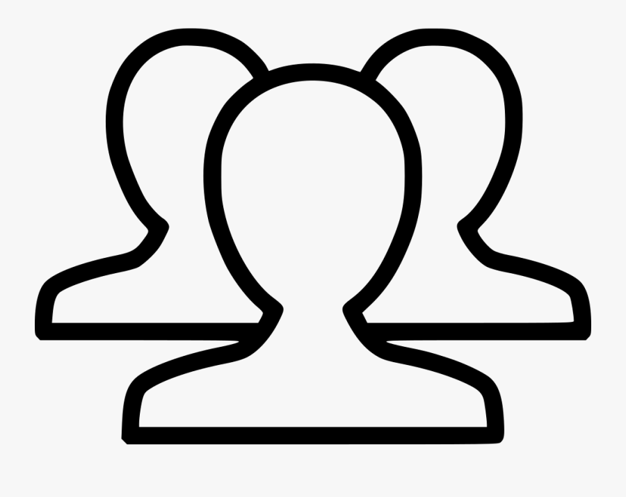 Group S Contacts People Comments - Group Of People Drawing, Transparent Clipart