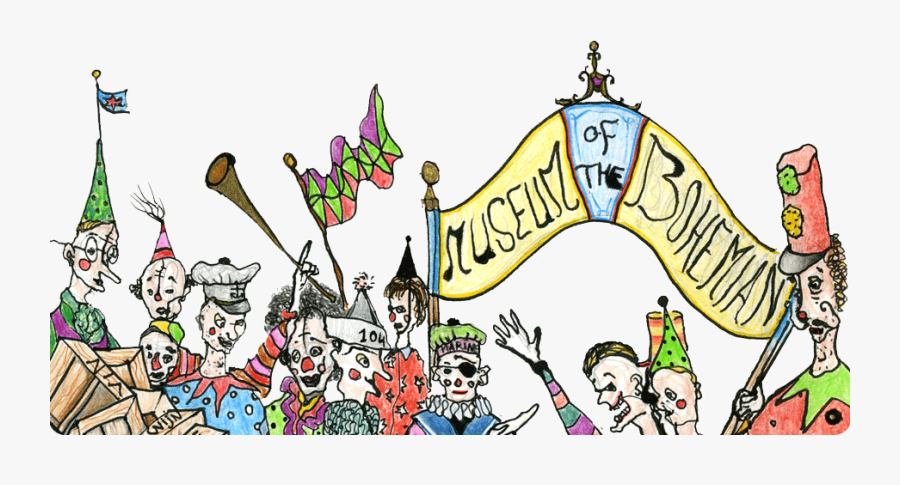 Museum Of The Bohemian - Cartoon, Transparent Clipart
