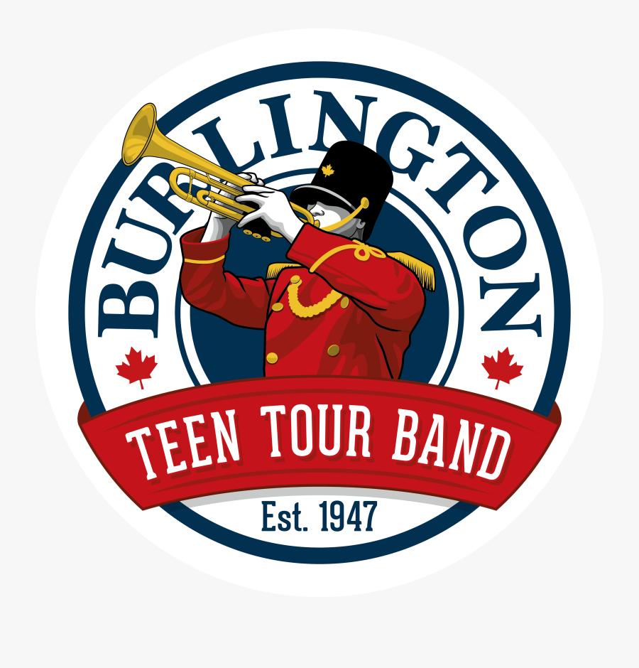 Burlington Teen Tour Band Logo, Transparent Clipart