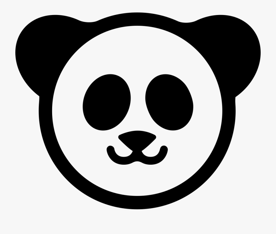 Chinese Panda Bear - Panda Vector Icon, Transparent Clipart