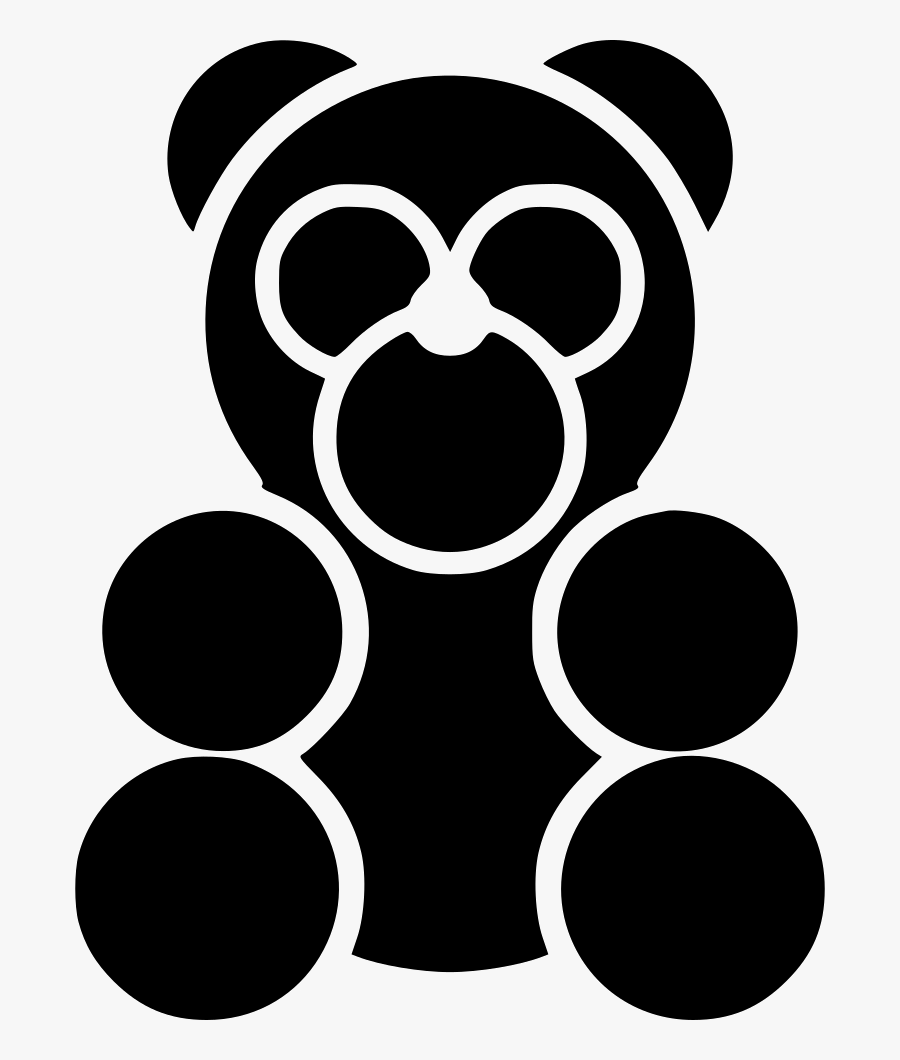 Toys Panda Bear Doll - Toys Icon Png, Transparent Clipart