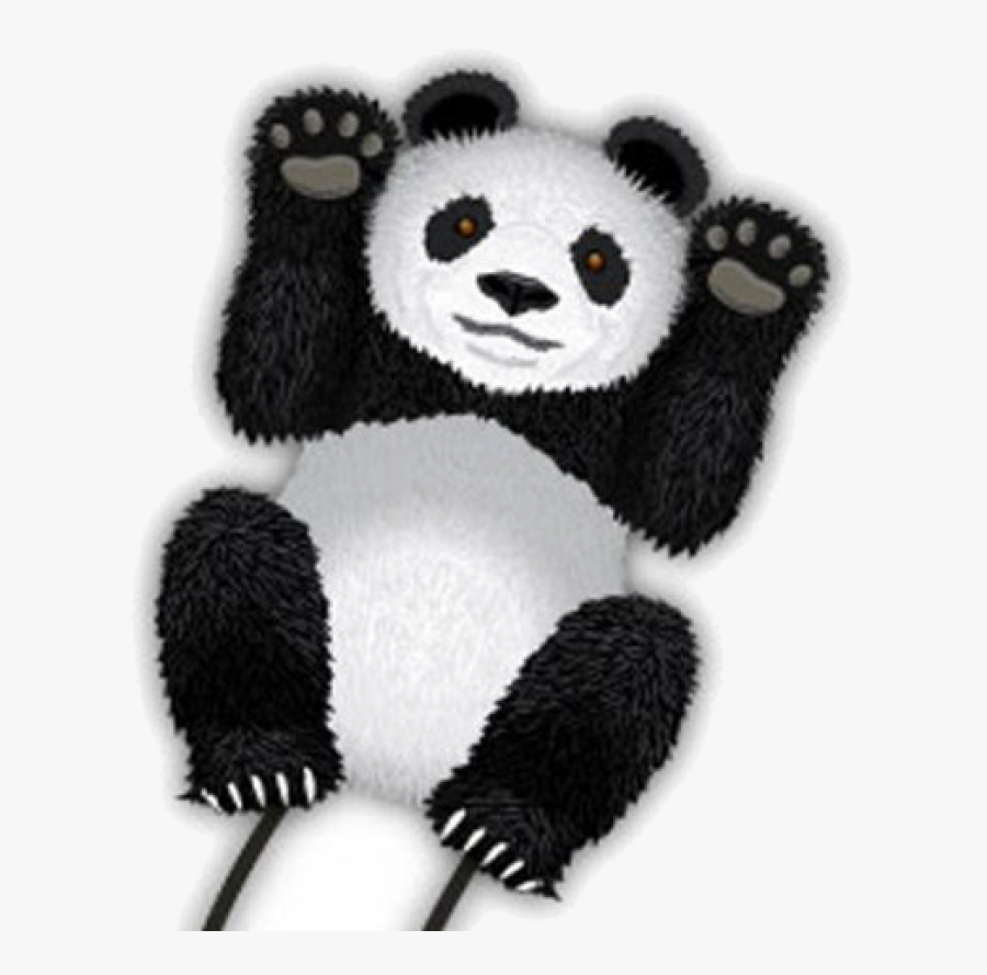 Image Of Panda Kite - Cartoon, Transparent Clipart