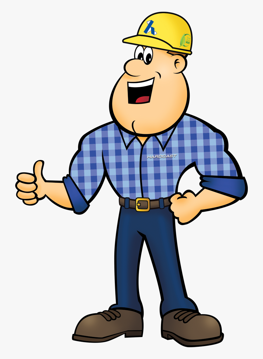Clipart Technician Worker Thumbs Up Transparent Background, Transparent Clipart