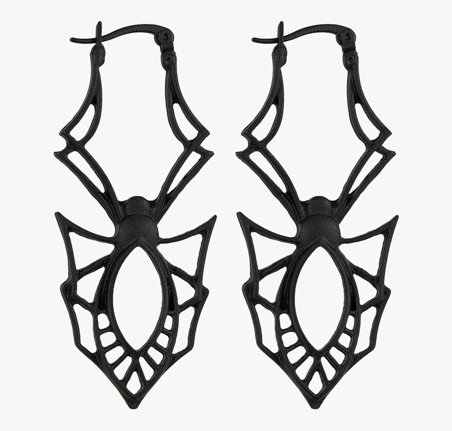 Gothic Spider Earrings By Restyle Clipart , Png Download - Restyle, Transparent Clipart