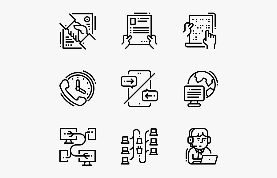 Communications - Icons Hobbies Png, Transparent Clipart