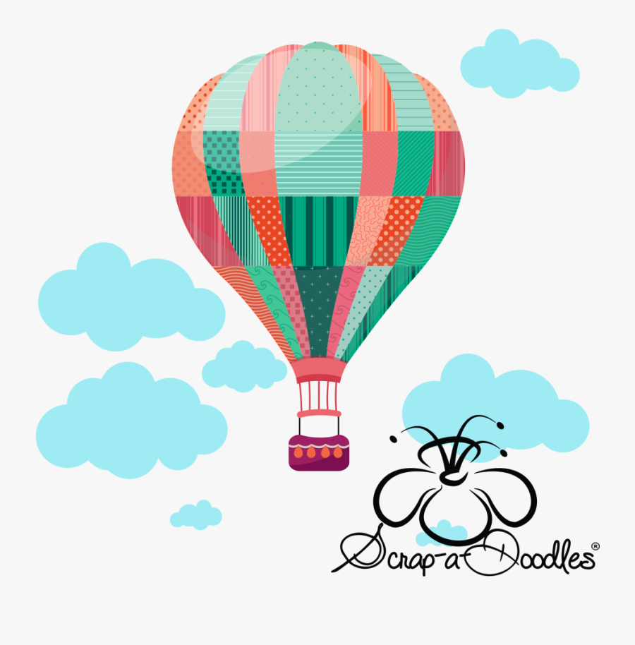 Cartoon Hot Air Balloon Png, Transparent Clipart