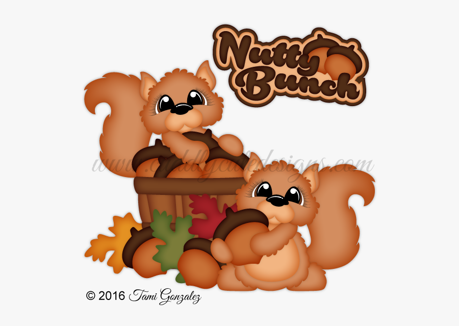 Nutty Bunch, Transparent Clipart