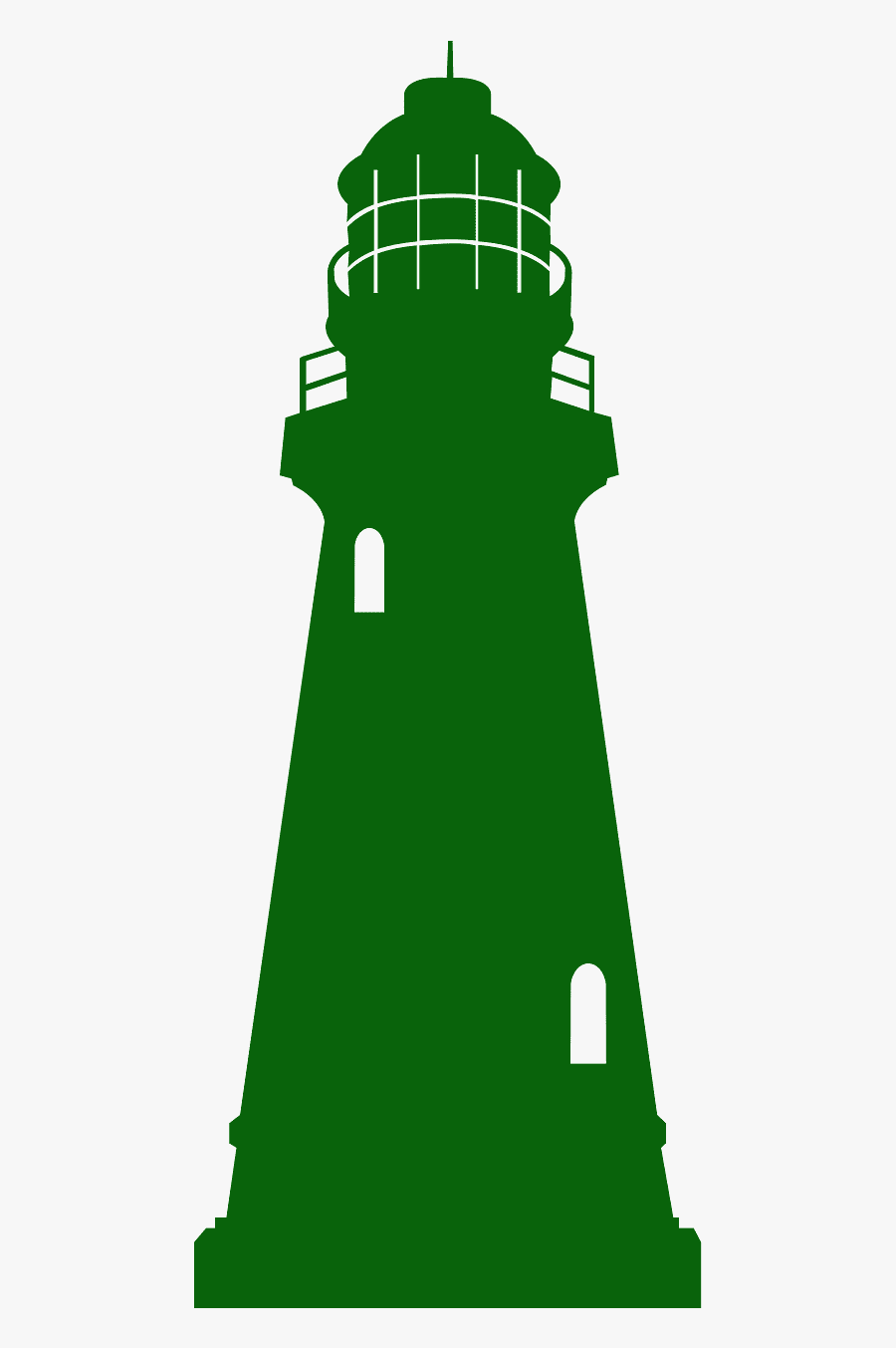 Light House Clipart Green, Transparent Clipart