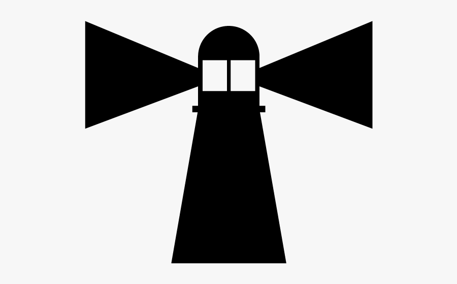 Light House Map Symbol, Transparent Clipart