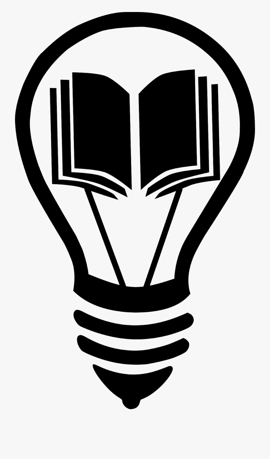 Book, Lightbulb, Idea, Silhouette, Business, Source, - Китеп Жонундо Ыр Саптар, Transparent Clipart