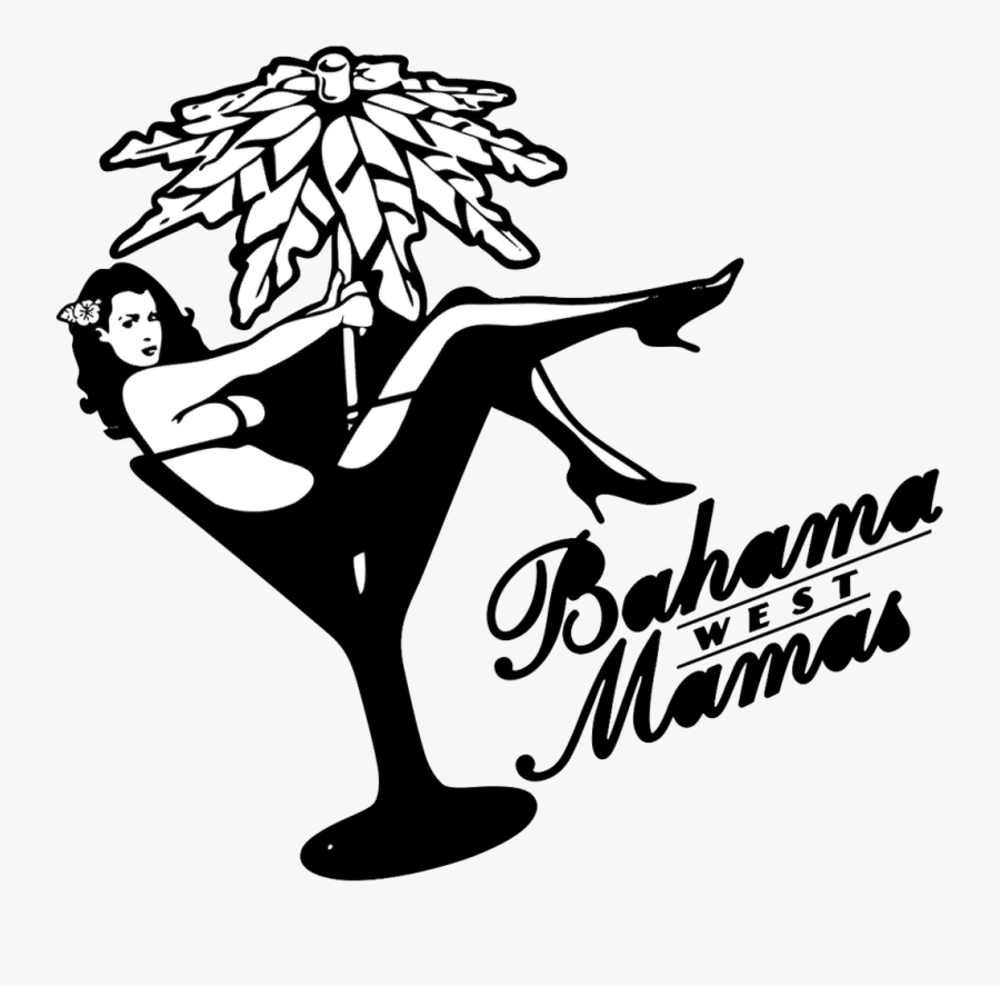Banner Black And White Library Image Bahamamamaswest, Transparent Clipart