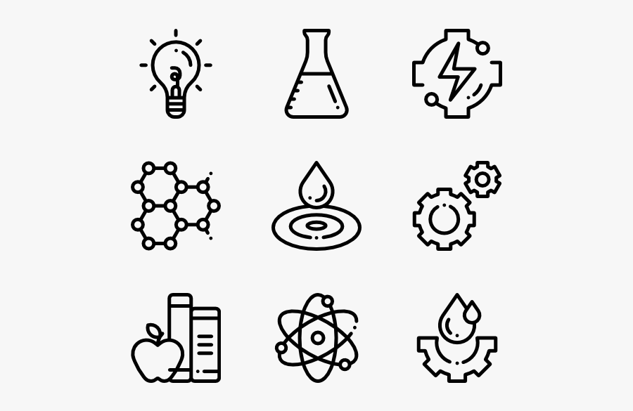 Physics - Design Vector Icon, Transparent Clipart