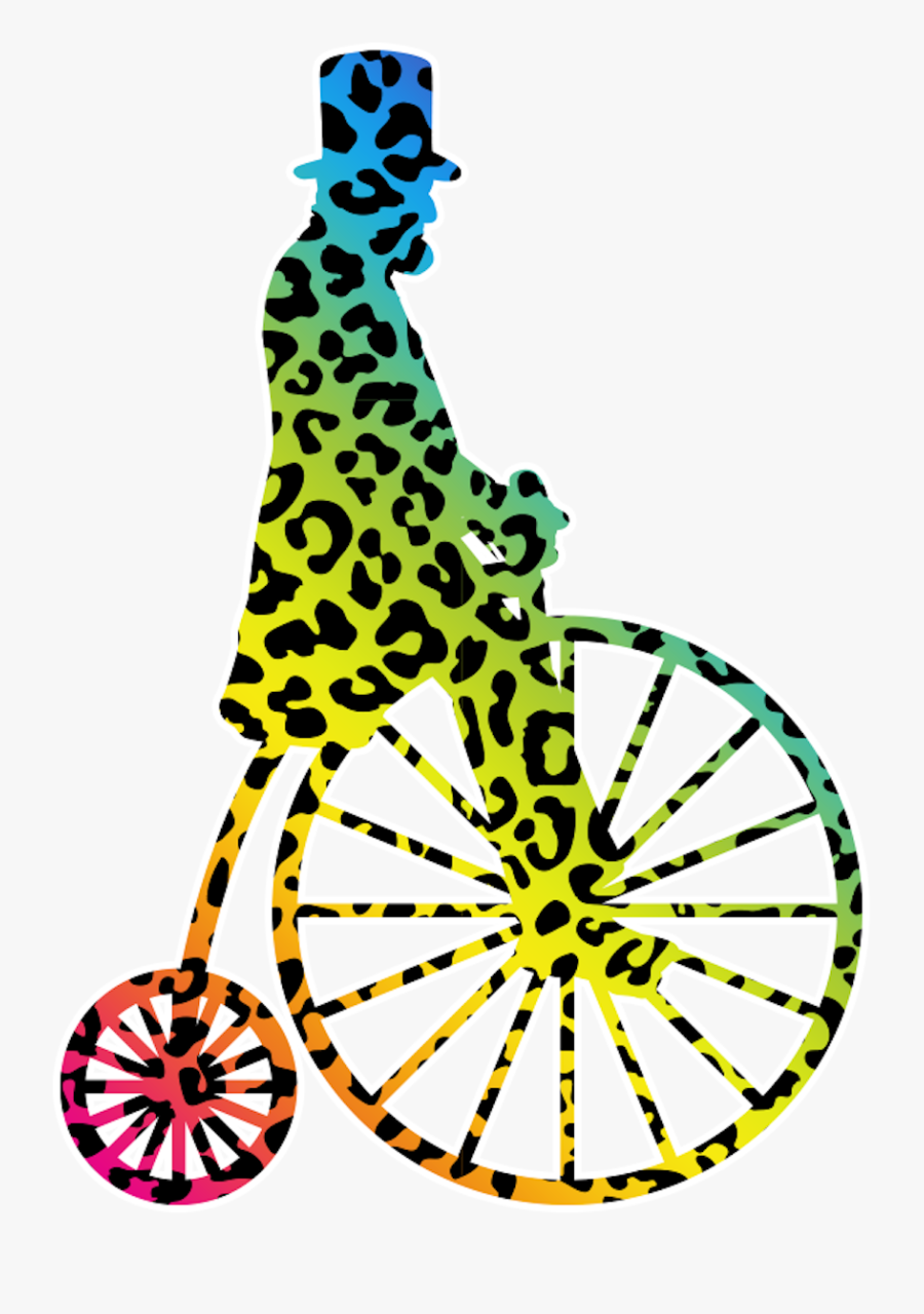 Lincoln On Bike4 Copy - Throwing Knives Game, Transparent Clipart