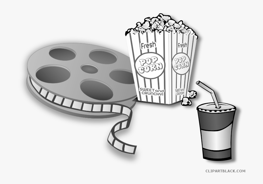 Movie And Clipartblack Com - Movies Clipart Transparent, Transparent Clipart