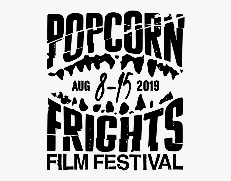 Popcorn Frights 2019 Logo - Poster, Transparent Clipart