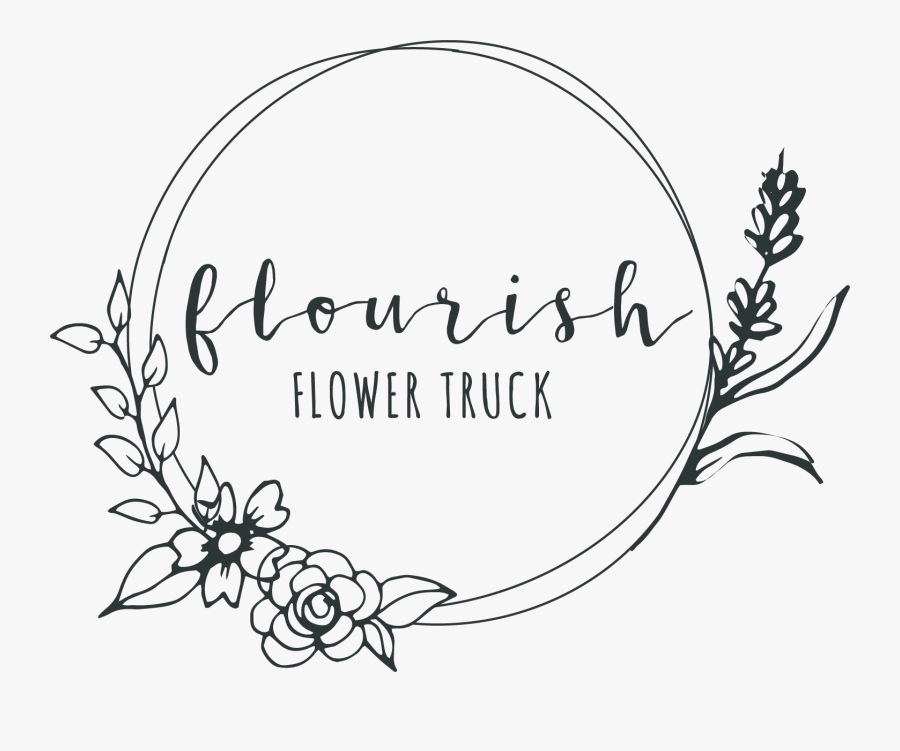 Rose Bouquet Clip Art Black And White, Transparent Clipart