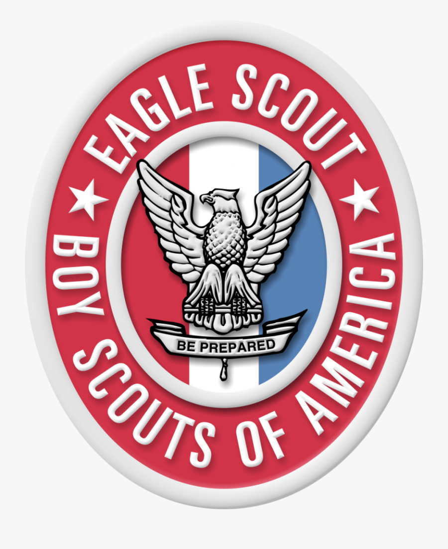 Large Eagle Scout Badge And Medal Image For Presentations - San Luis Obispo Fire Department Logo, Transparent Clipart