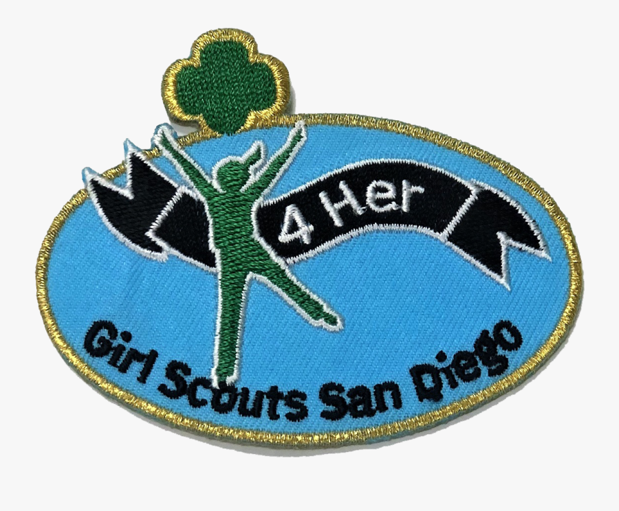 4her Patch - Emblem, Transparent Clipart