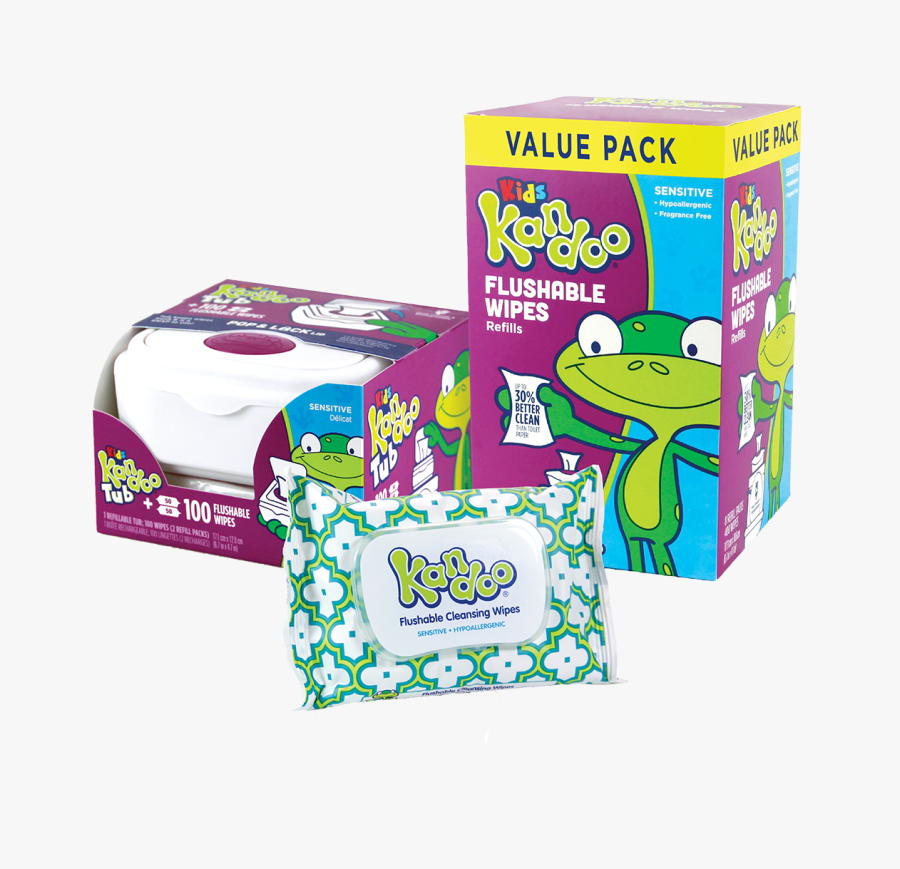 Kandoo Wipes, Transparent Clipart