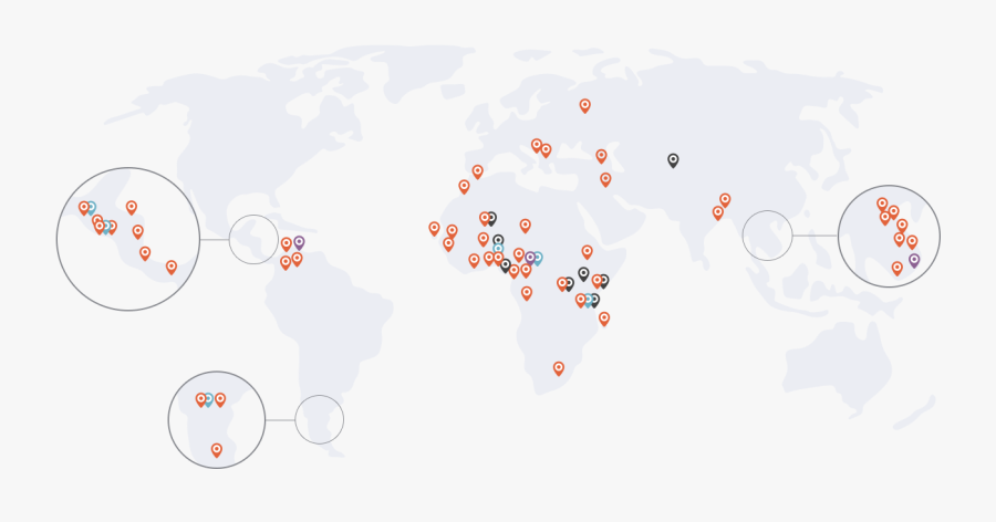 World Map, Transparent Clipart