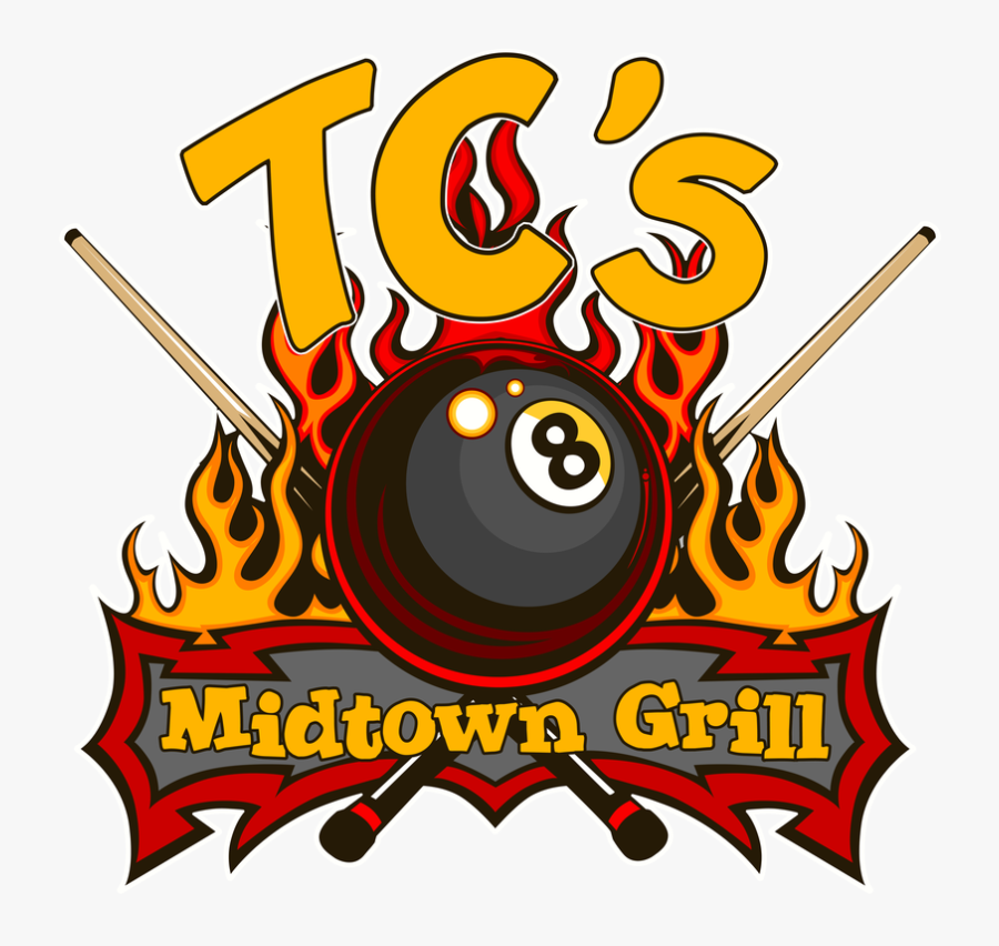 Red Curtain Theatre Relies On Corporate And Individual - Flaming 8 Ball Clipart, Transparent Clipart