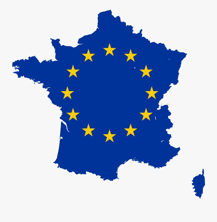 Map Of France Png Countries Of The European Union Free - Centre Val De Loire Map, Transparent Clipart