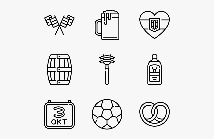 Germany - Event Icon Vector, Transparent Clipart