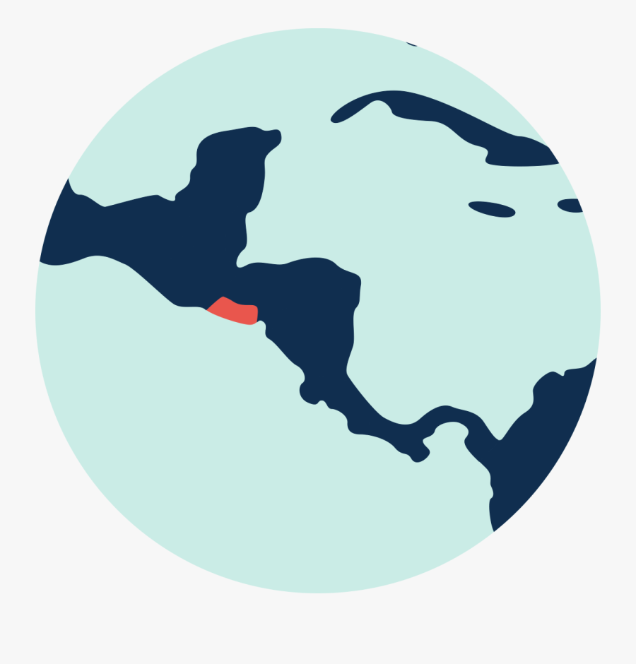 El Salvador - Currents Near The Caribbean, Transparent Clipart
