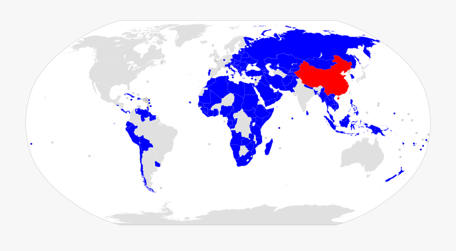 Belt And Road Initiative Countries, Transparent Clipart