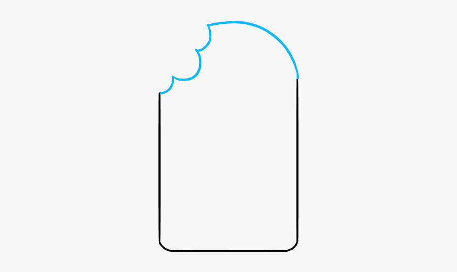 How To Draw Cute Popsicle - Line Art, Transparent Clipart