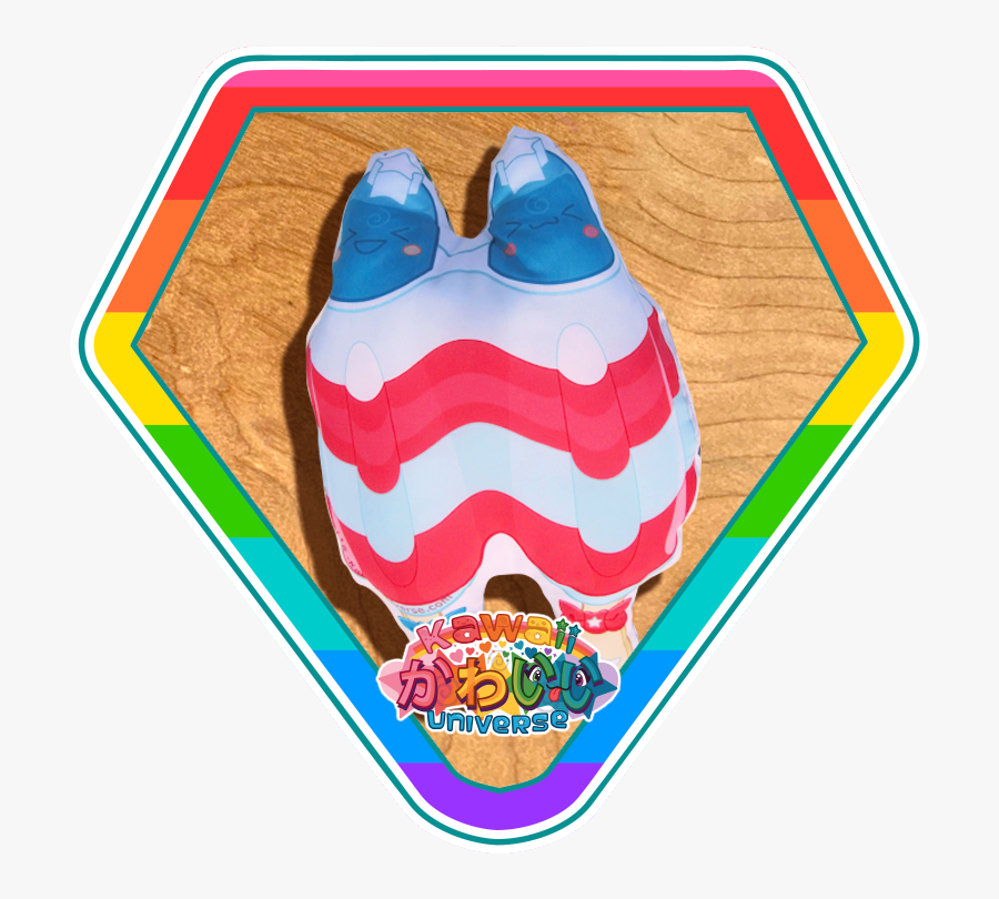 Kawaii Universe Cute Twin Rwb Pop Pillow Pic 01, Transparent Clipart