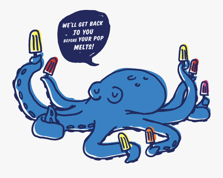 Cute Popsicle Clipart, Transparent Clipart