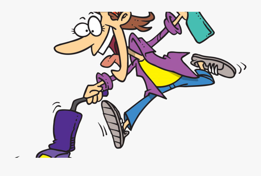 The Perfect Maid - Spring Cleaning Clip Art, Transparent Clipart