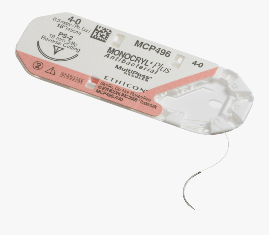 Monocryl™ Plus Antibacterial Suture - Oxygen Mask, Transparent Clipart