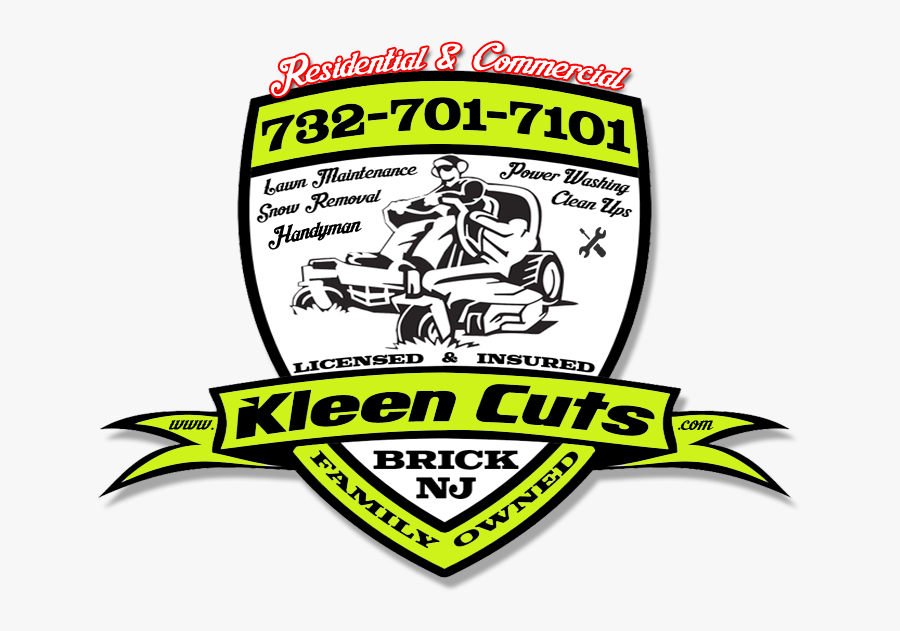 Kleen Cuts Services Of Brick Nj Property Maintenance - Illustration, Transparent Clipart
